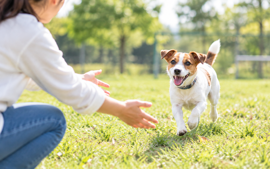 犬の呼び戻し「おいで」の教え方｜来ない原因と練習のコツ